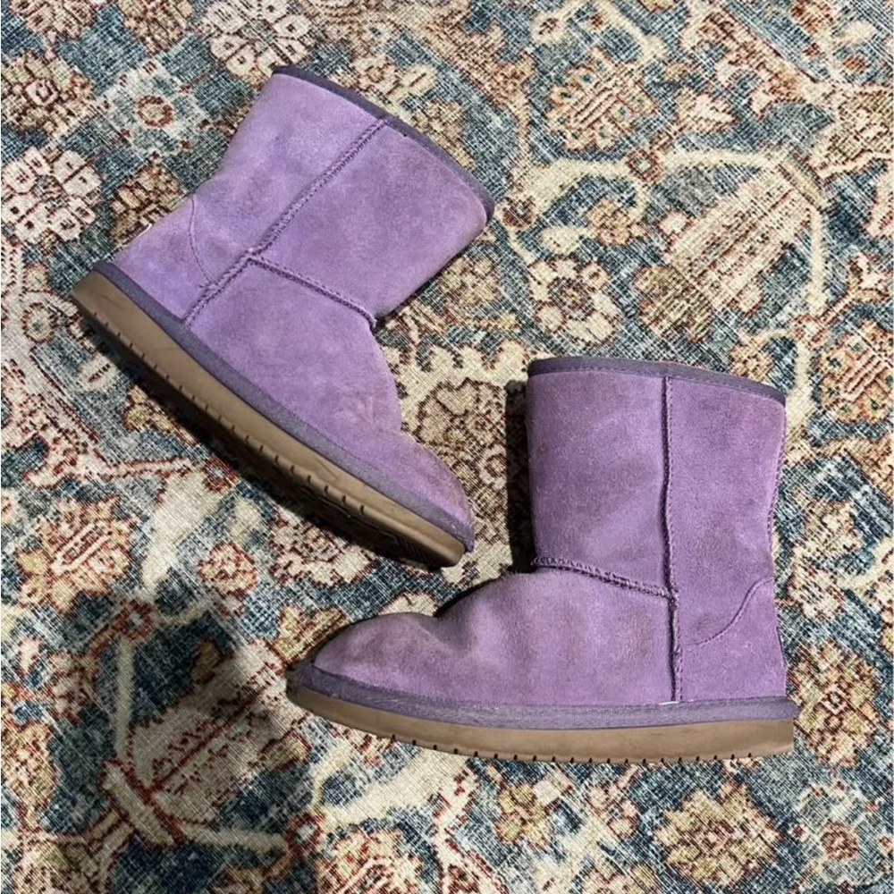 Koolaburra Purple Suede Winter Boots